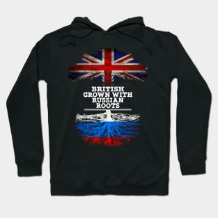 British Grown With Russian Roots - Gift for Russian With Roots From Russia Hoodie